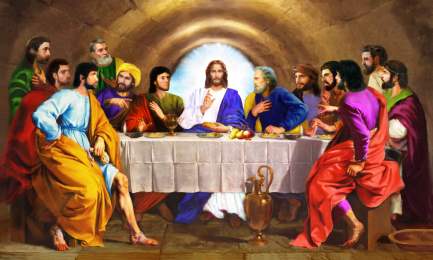 Original Portrait of -The Last Supper of Jesus Christ- by Gabriel M