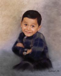 Sergio, my son - Original Canvas 18x24 (2008)
